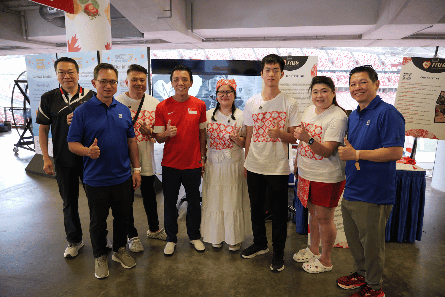 HUG Joins in Singapore Pools' Weekend With A Heart